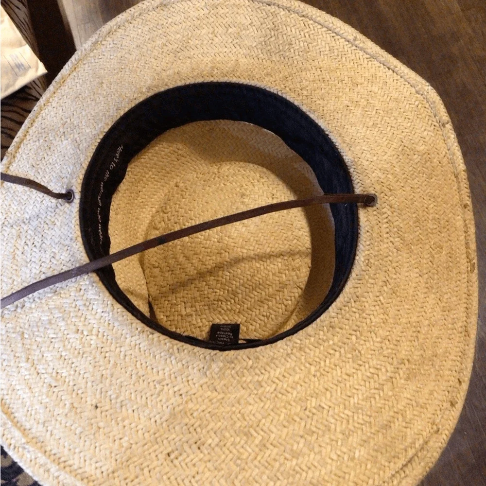 Gigi Pip Straw Panama Hat - REAd***Natural